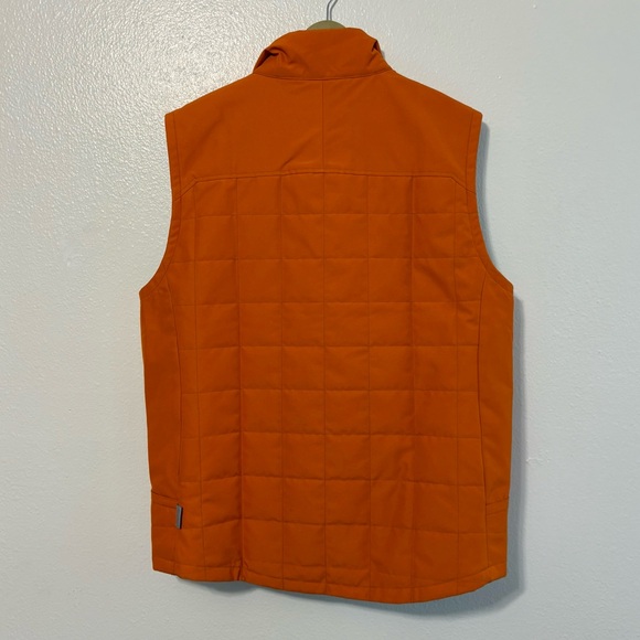 Sitka Gear Men’s Large Grindstone Work Vest Orange Full Zip Outdoor Hiking - Picture 2 of 6